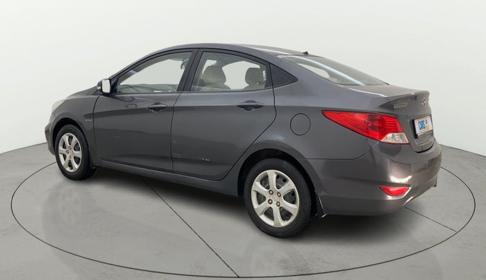 2012 Hyundai Verna FLUIDIC 1.4 VTVT, Petrol, Manual, 1,09,489 km, Left Back Diagonal