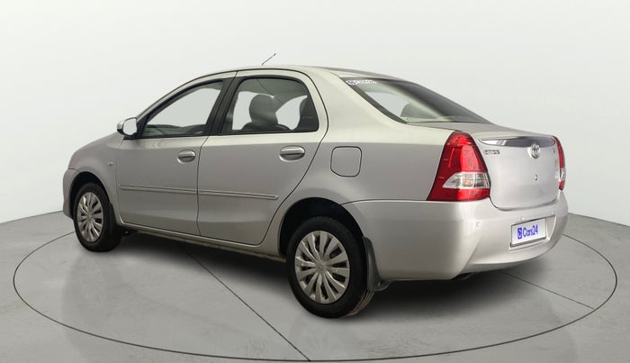 2013 Toyota Etios G, Petrol, Manual, 48,919 km, Left Back Diagonal