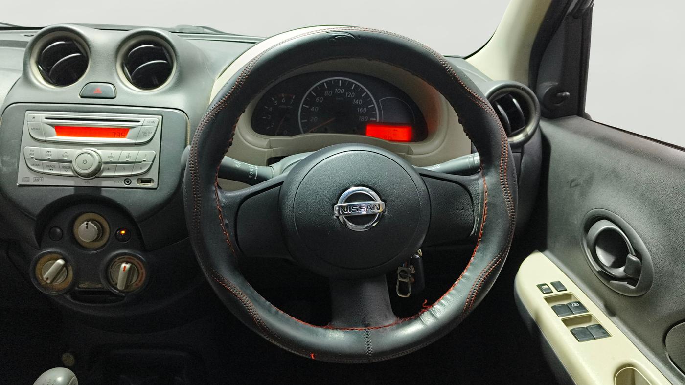 2013 Nissan Micra XV PETROL, Petrol, Manual, 50,468 km, Steering Wheel Close Up