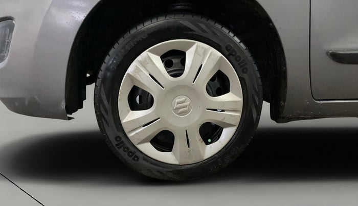 2014 Maruti Wagon R 1.0 VXI, Petrol, Manual, 75,577 km, Left Front Wheel