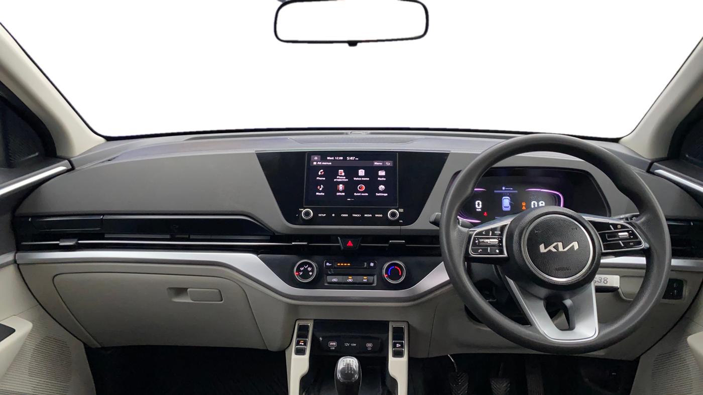 2023 KIA CARENS PRESTIGE 1.5 PETROL 7 STR, Petrol, Manual, 47,620 km, Dashboard