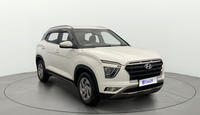 2020 Hyundai Creta E 1.5 DIESEL, Diesel, Manual, 1,01,140 km, Right Front Diagonal