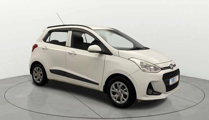 2019 Hyundai Grand i10 SPORTZ 1.2 KAPPA VTVT, Petrol, Manual, 77,045 km, Right Front Diagonal