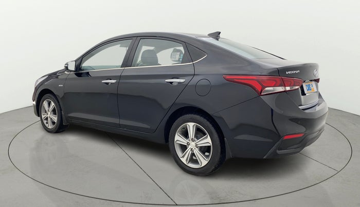 2019 Hyundai Verna 1.6 VTVT SX (O) AT, Petrol, Automatic, 48,723 km, Left Back Diagonal