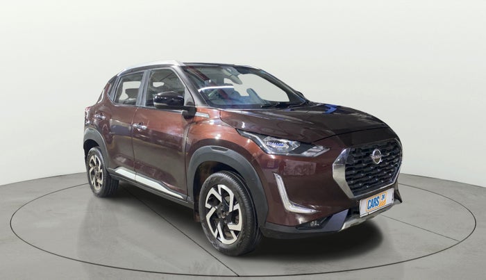 2021 Nissan MAGNITE XV TURBO CVT DUAL TONE, Petrol, Automatic, 1,02,983 km, Right Front Diagonal
