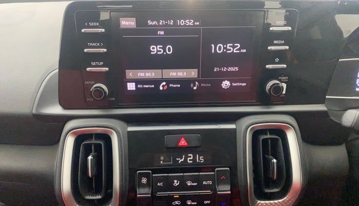 2021 KIA SONET HTK PLUS 1.0 IMT, Petrol, Manual, 23,140 km, Air Conditioner