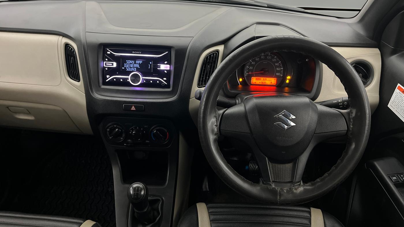 2021 Maruti New Wagon-R LXI CNG (O) 1.0, CNG, Manual, 47,599 km, Steering Wheel Close Up