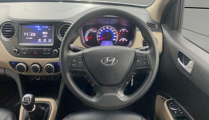 2020 Hyundai Grand i10 SPORTZ 1.2 KAPPA VTVT, Petrol, Manual, 17,111 km, Steering Wheel Close Up