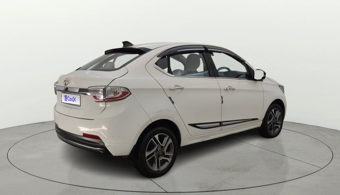 2023 Tata TIGOR XZ PLUS LEATHERETTE, Petrol, Manual, 18,549 km, Right Back Diagonal