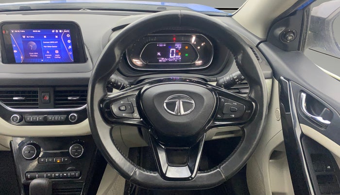 2020 Tata NEXON XZA PLUS SUNROOF PETROL, Petrol, Automatic, 78,536 km, Steering Wheel Close Up