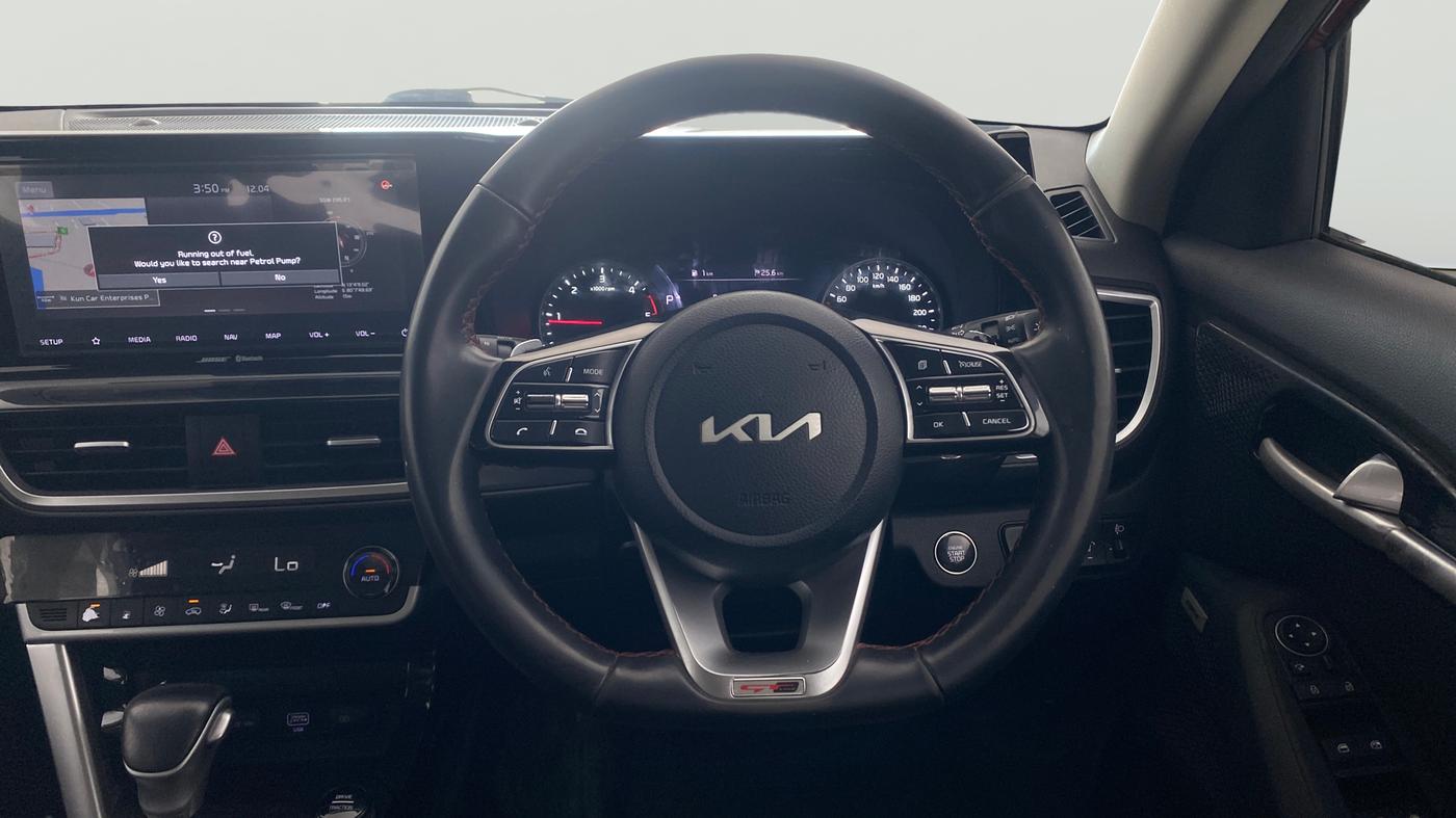 2022 KIA SELTOS GTX PLUS 1.5 DIESEL AT, Diesel, Automatic, 87,852 km, Steering Wheel Close Up