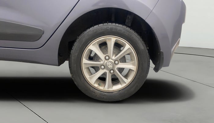 2015 Hyundai Grand i10 ASTA (O) 1.2 KAPPA VTVT, Petrol, Manual, 46,828 km, Left Rear Wheel