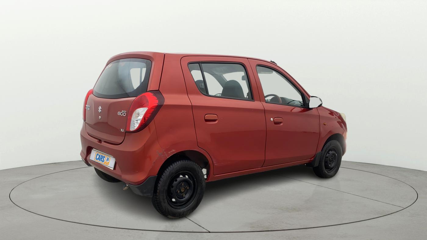 2012 Maruti Alto 800 LXI, Petrol, Manual, 65,330 km, Right Back Diagonal
