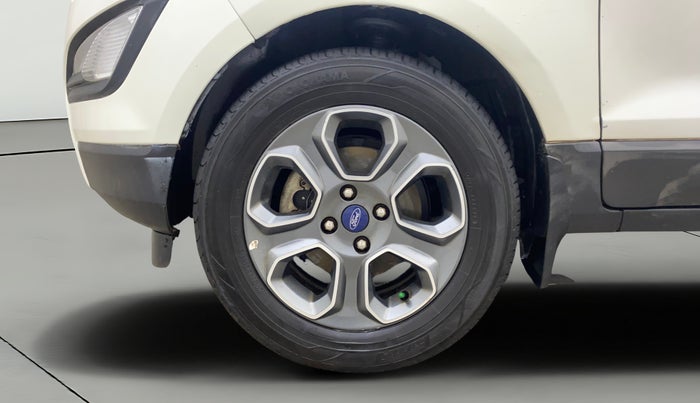 2020 Ford Ecosport TITANIUM 1.5L SPORTS(SUNROOF) DIESEL, Diesel, Manual, 1,26,599 km, Left Front Wheel