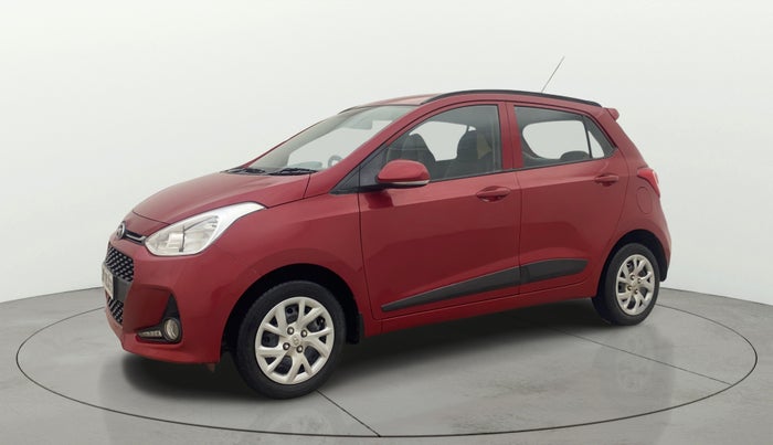 2018 Hyundai Grand i10 SPORTZ 1.2 KAPPA VTVT, Petrol, Manual, 28,281 km, Left Front Diagonal