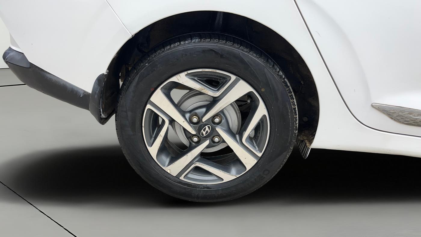 2020 Hyundai AURA SX+ 1.0 TURBO GDI MT, Petrol, Manual, 46,828 km, Right Rear Wheel