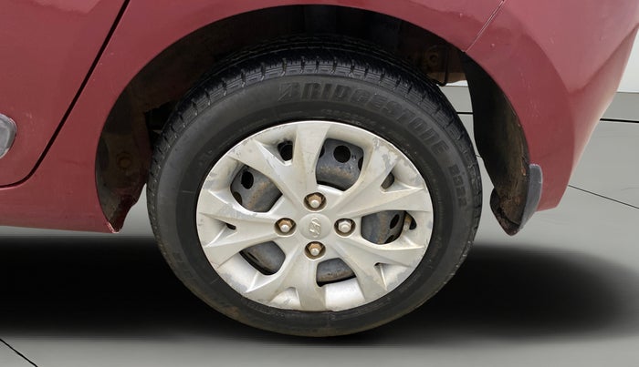 2016 Hyundai Grand i10 SPORTZ 1.2 KAPPA VTVT, Petrol, Manual, 93,631 km, Left Rear Wheel