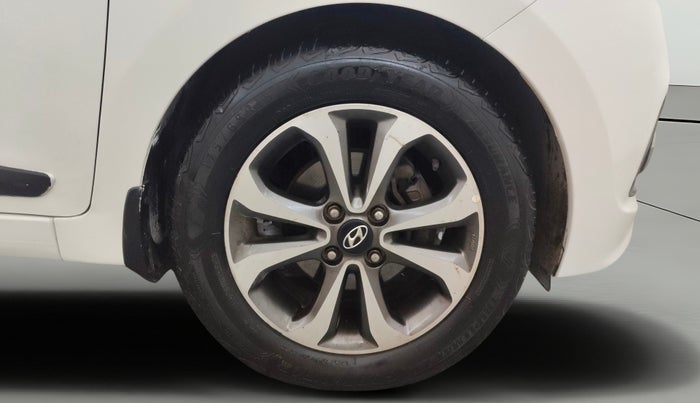 2014 Hyundai Xcent SX 1.2 (O), Petrol, Manual, 1,08,074 km, Right Front Wheel