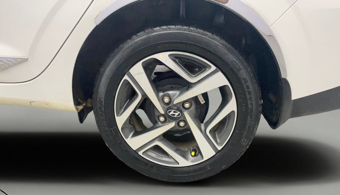 2020 Hyundai AURA SX 1.2 (O), Petrol, Manual, 26,825 km, Left Rear Wheel