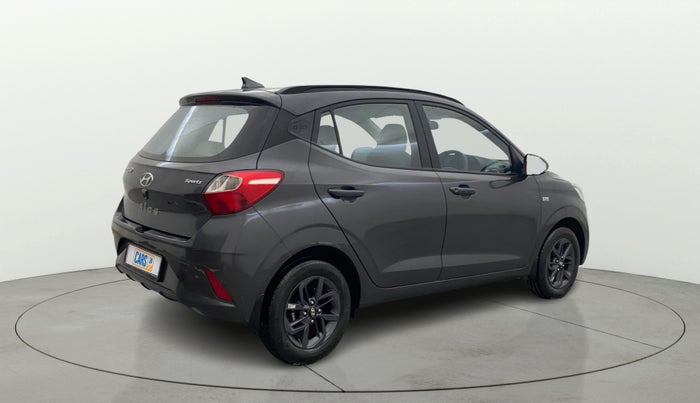 2022 Hyundai GRAND I10 NIOS SPORTZ AMT 1.2 KAPPA VTVT, Petrol, Automatic, 18,767 km, Right Back Diagonal