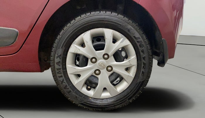 2016 Hyundai Grand i10 SPORTZ 1.2 KAPPA VTVT, Petrol, Manual, 70,780 km, Left Rear Wheel