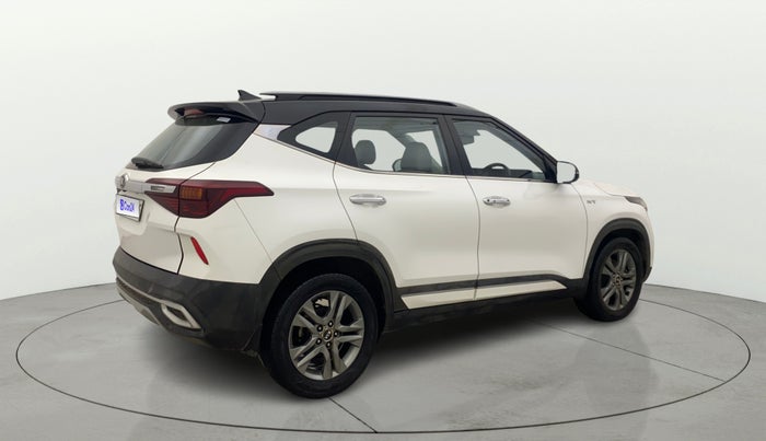 2020 KIA SELTOS HTX IVT 1.5 PETROL, Petrol, Automatic, 80,017 km, Right Back Diagonal