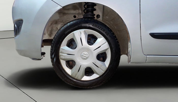 2018 Maruti Wagon R 1.0 VXI, Petrol, Manual, 79,667 km, Left Front Wheel