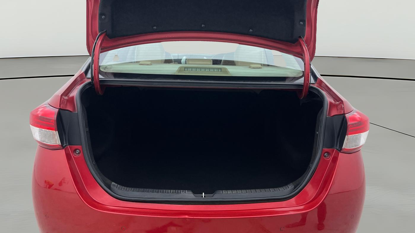 2021 Toyota YARIS V CVT, Petrol, Automatic, 1,07,004 km, Boot Open Zoomed View