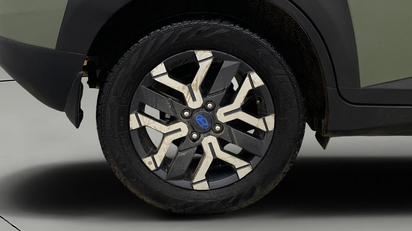 2024 Hyundai EXTER SX(O) CONNECT 1.2 AMT DUAL TONE, Petrol, Automatic, 26,969 km, Right Rear Wheel