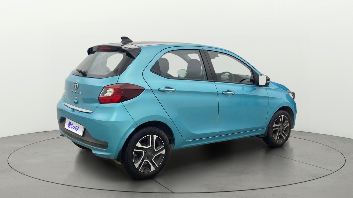 2025 Tata Tiago XZ PLUS PETROL, Petrol, Manual, 21,511 km, Right Back Diagonal