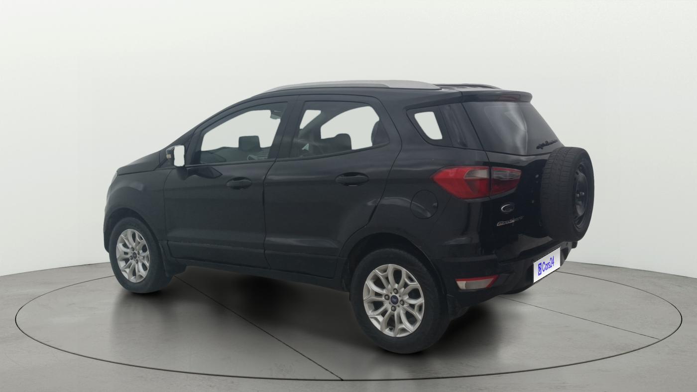 2013 Ford Ecosport TITANIUM 1.5L DIESEL, Diesel, Manual, 1,04,473 km, Left Back Diagonal
