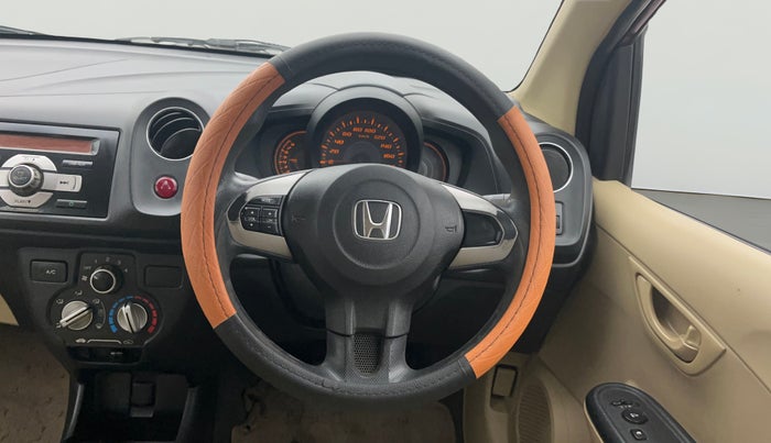 2014 Honda Amaze 1.2L I-VTEC S, Petrol, Manual, 57,678 km, Steering Wheel Close Up