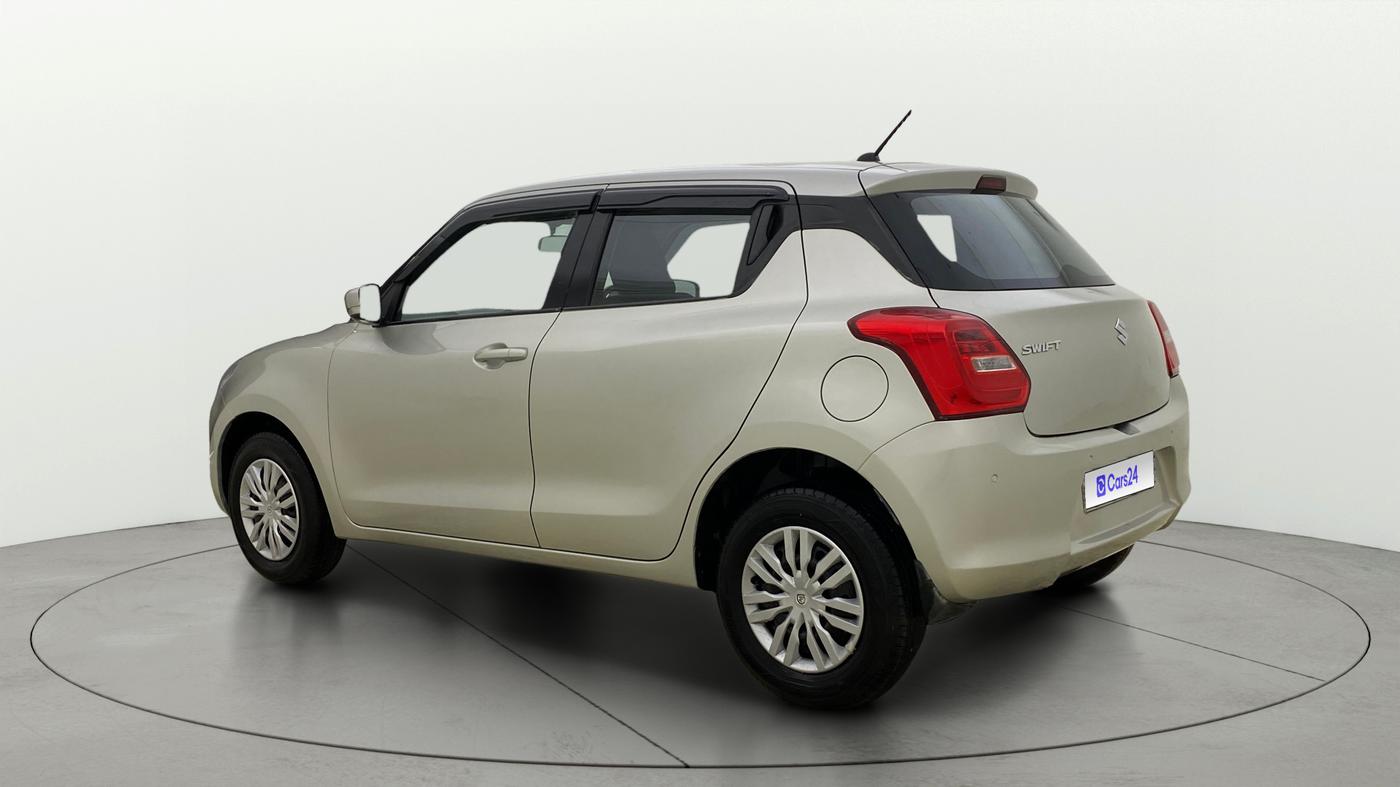 2019 Maruti Swift VXI AMT, Petrol, Automatic, 91,974 km, Left Back Diagonal