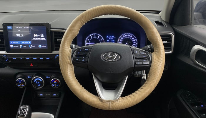 2021 Hyundai VENUE SX 1.0 TURBO IMT, Petrol, Manual, 25,159 km, Steering Wheel Close Up