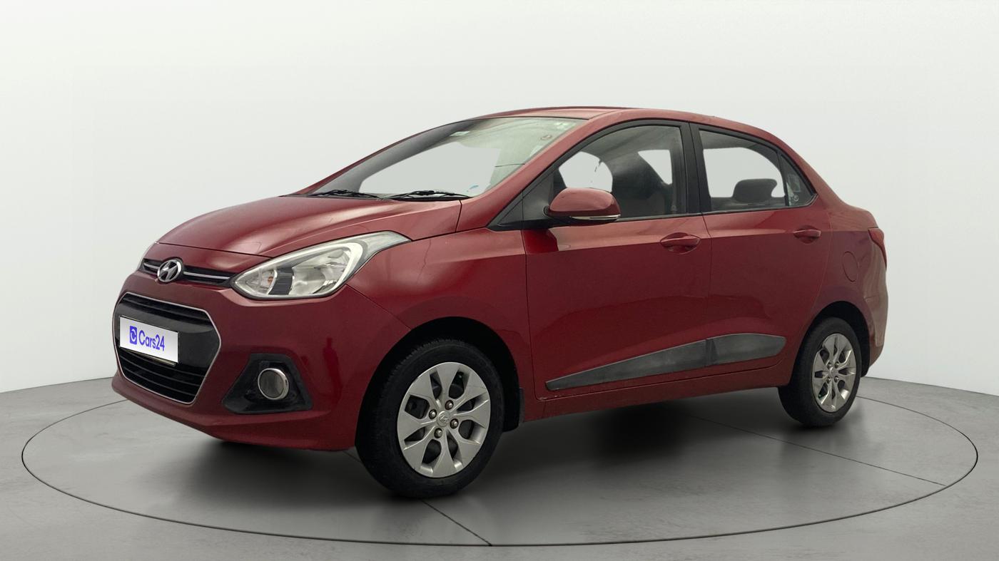 2014 Hyundai Xcent S 1.1 CRDI, Diesel, Manual, 57,243 km, Left Front Diagonal