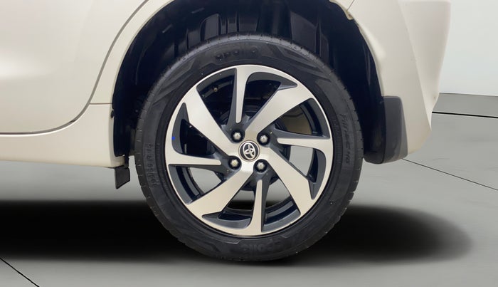 2023 Toyota Glanza V AMT, Petrol, Automatic, 29,377 km, Left Rear Wheel