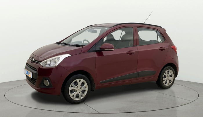 2015 Hyundai Grand i10 SPORTZ 1.2 KAPPA VTVT, Petrol, Manual, 52,135 km, Left Front Diagonal