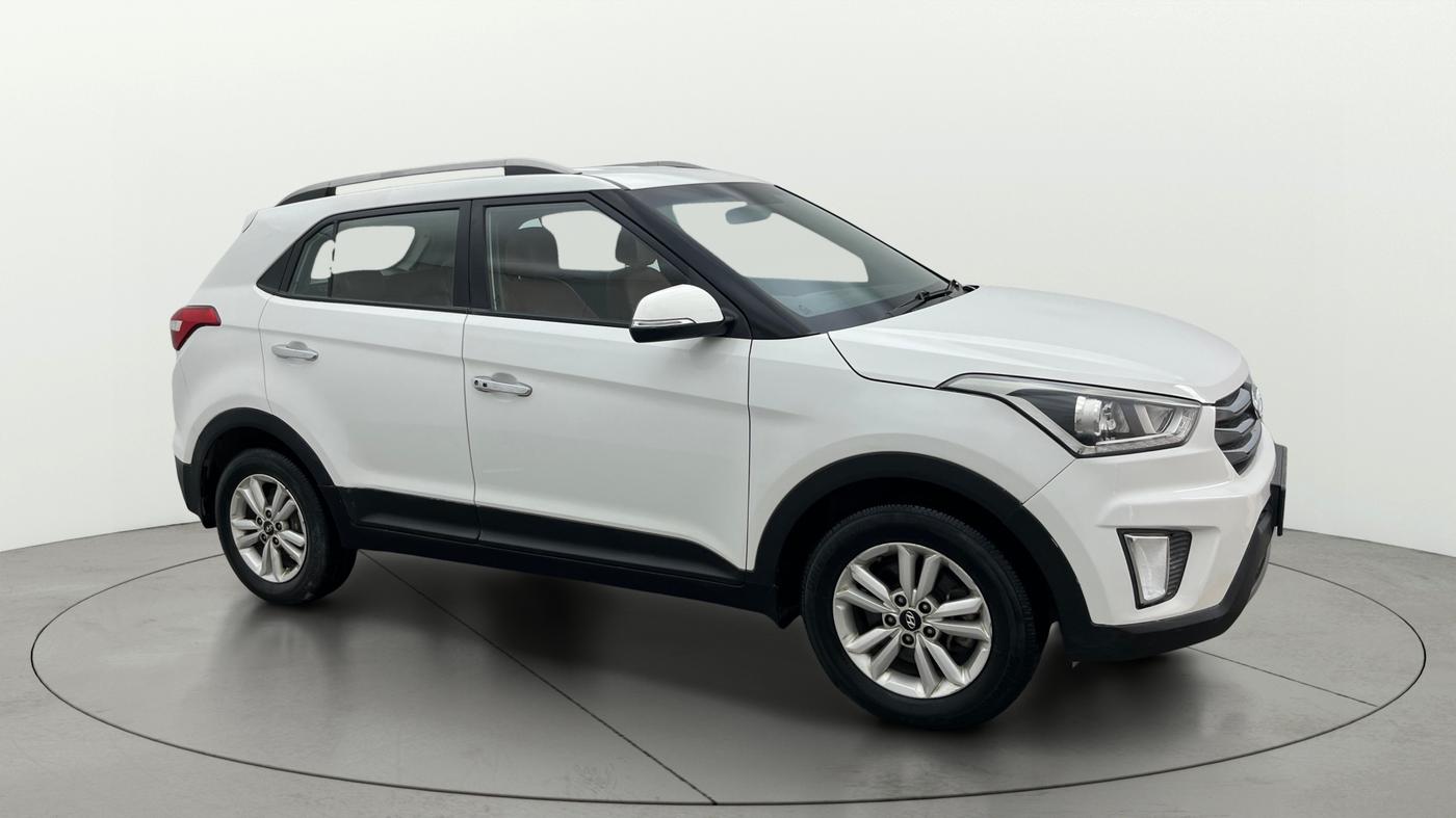2016 Hyundai Creta SX PLUS 1.6 PETROL, Petrol, Manual, 67,037 km, Right Front Diagonal