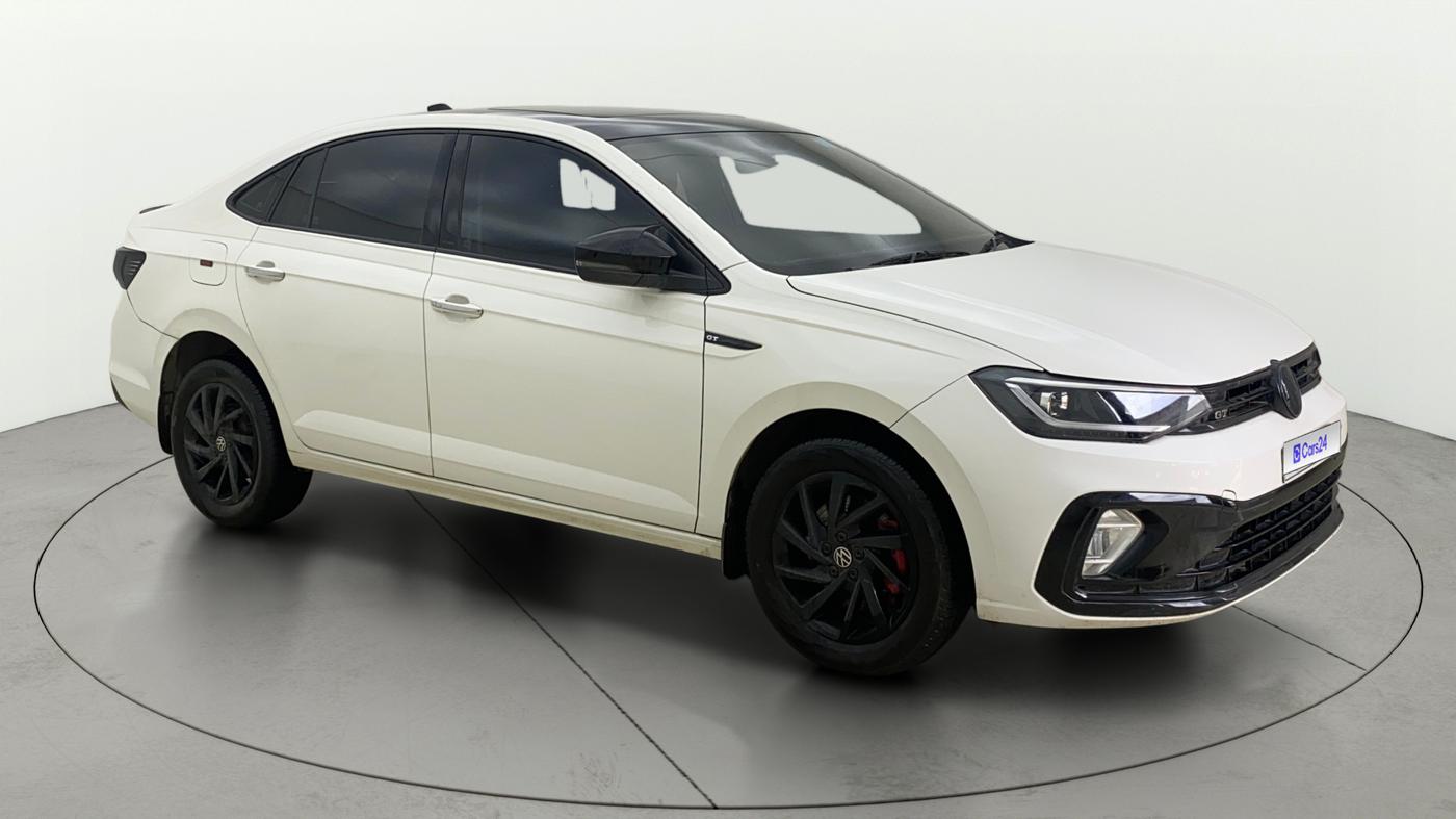 2022 Volkswagen VIRTUS GT PLUS TSI 1.5 EVO DSG, Petrol, Automatic, 26,465 km, Right Front Diagonal