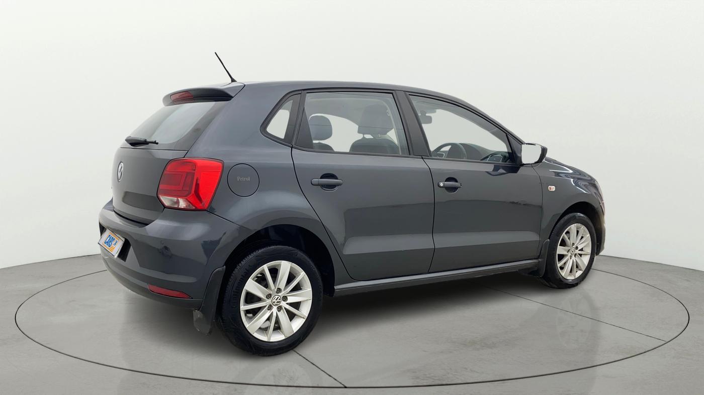 2015 Volkswagen Polo HIGHLINE1.2L, Petrol, Manual, 59,990 km, Right Back Diagonal