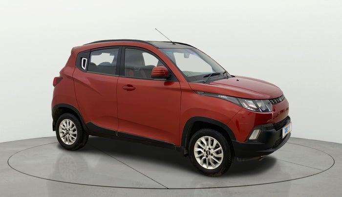 2016 Mahindra Kuv100 K8 6 STR, Petrol, Manual, 38,570 km, Right Front Diagonal