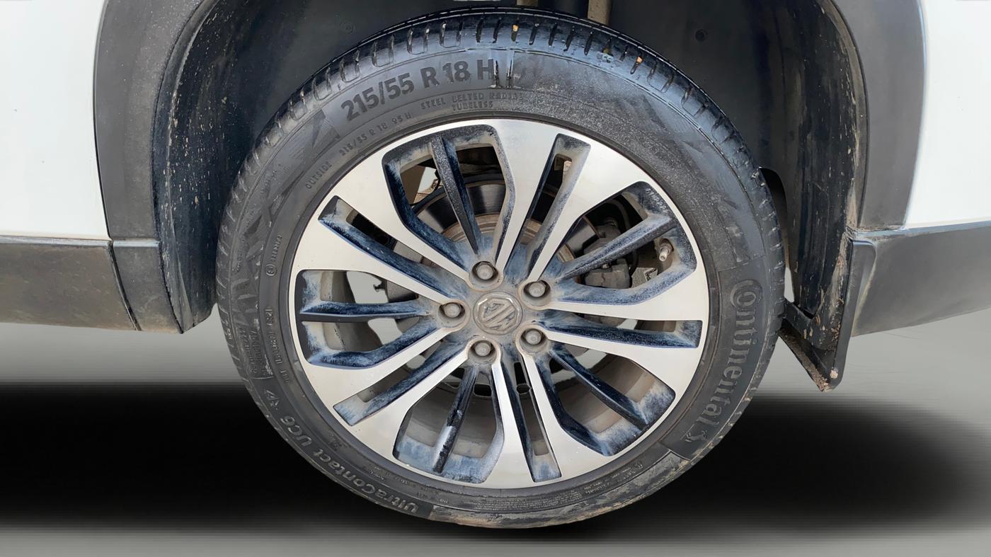 2021 MG HECTOR PLUS SHARP 1.5 PETROL TURBO HYBRID MT 6-STR, Petrol, Manual, 40,877 km, Left Rear Wheel