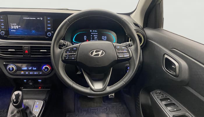 2024 Hyundai EXTER SX(O) CONNECT 1.2 AMT DUAL TONE, Petrol, Automatic, 28,151 km, Steering Wheel Close Up