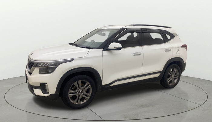 2019 KIA SELTOS HTX 1.5 DIESEL, Diesel, Manual, 1,06,763 km, Left Front Diagonal