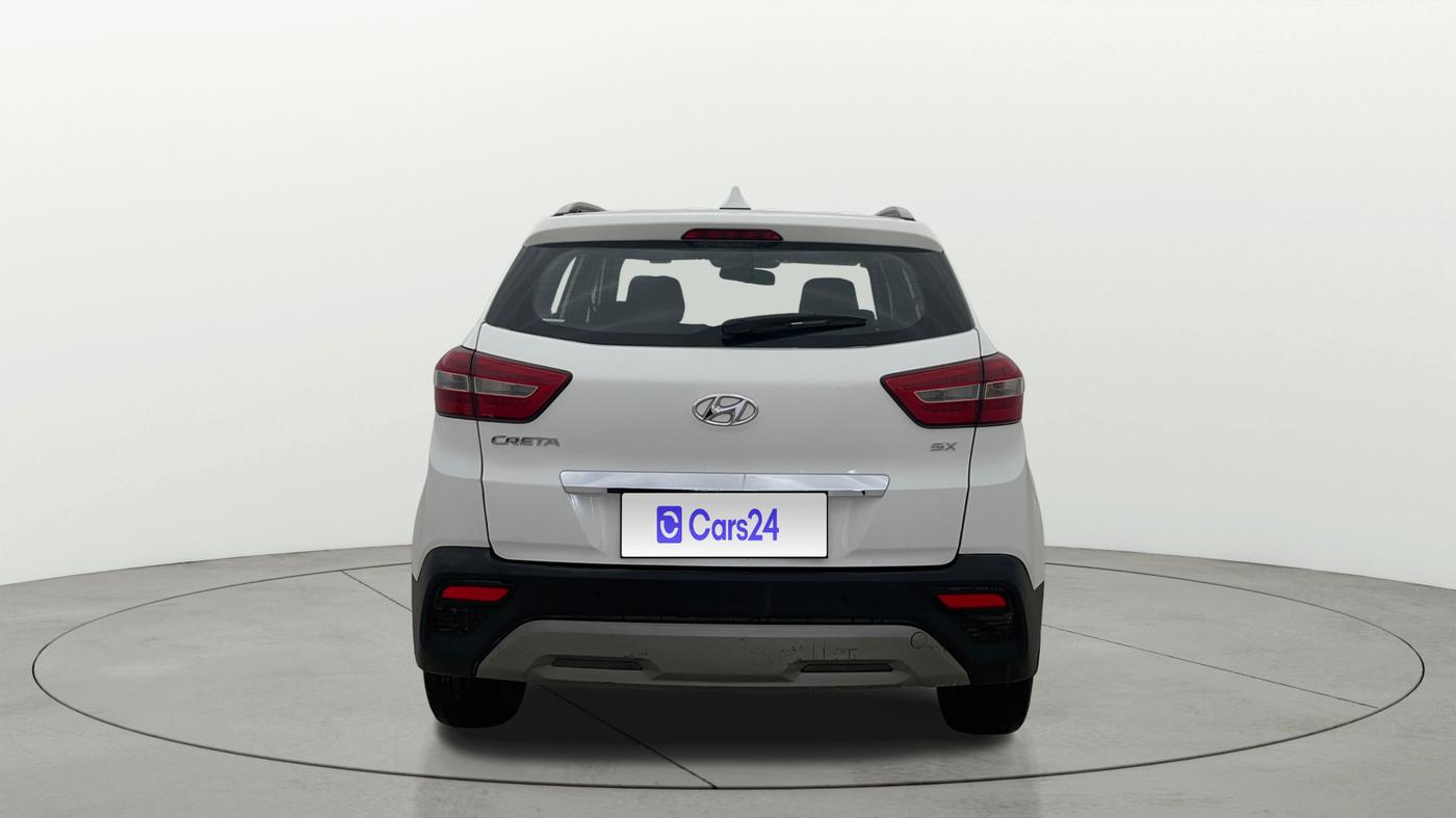 2019 Hyundai Creta SX AT 1.6 PETROL, Petrol, Automatic, 1,14,462 km, Back/Rear