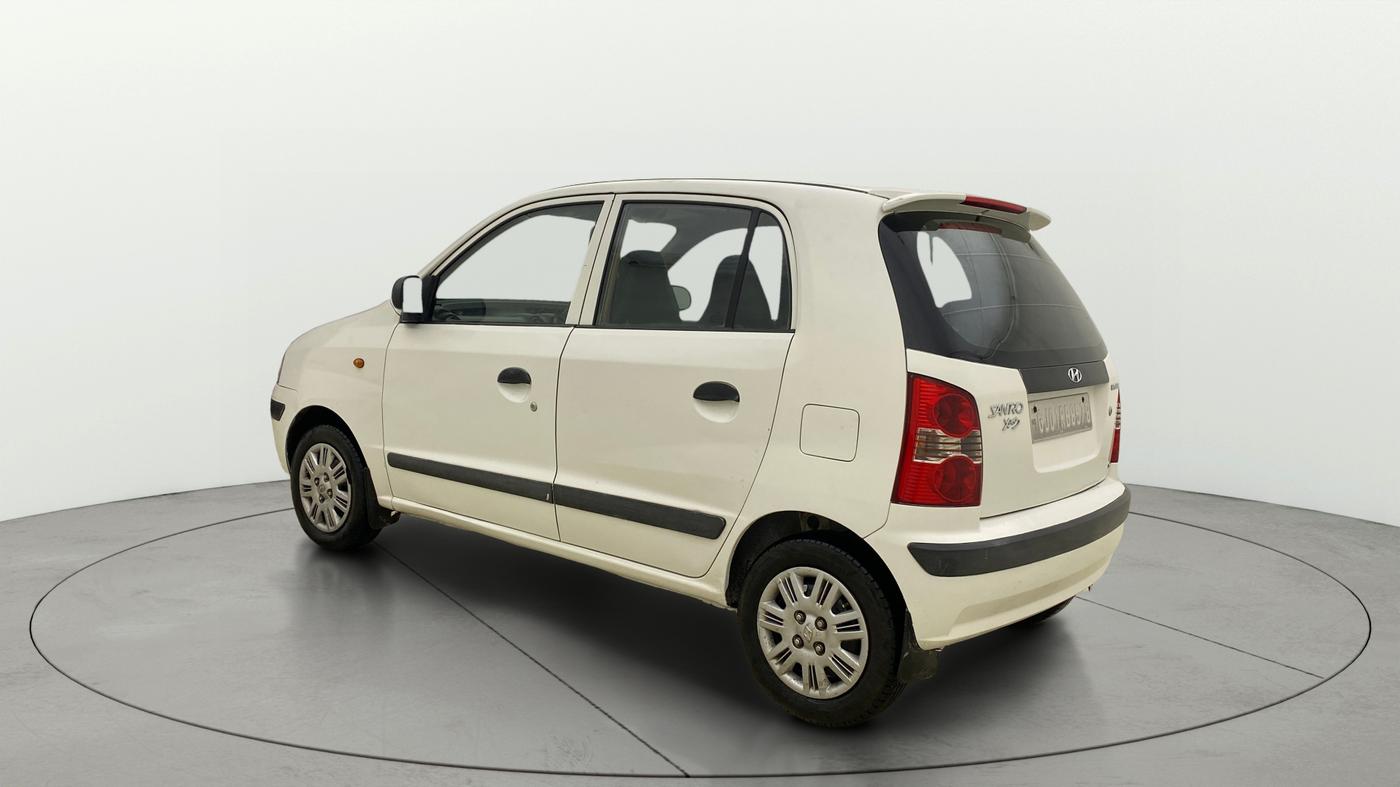 2013 Hyundai Santro Xing GLS PLUS AUDIO, Petrol, Manual, 1,00,248 km, Left Back Diagonal
