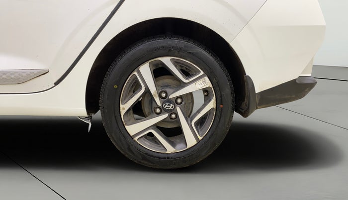 2023 Hyundai AURA SX PLUS 1.2 AMT, Petrol, Automatic, 47,649 km, Left Rear Wheel