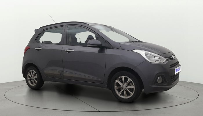 2016 Hyundai Grand i10 ASTA (O) 1.2 KAPPA VTVT, Petrol, Manual, 96,386 km, Right Front Diagonal