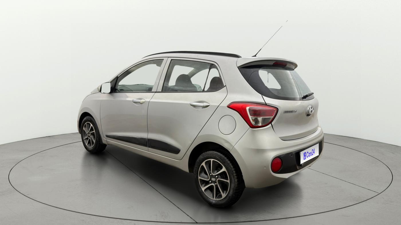 2017 Hyundai Grand i10 ASTA 1.2 KAPPA VTVT, Petrol, Manual, 46,704 km, Left Back Diagonal