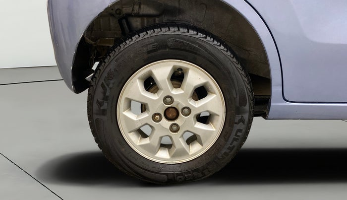 2013 Maruti Wagon R 1.0 LXI CNG, CNG, Manual, 85,769 km, Right Rear Wheel